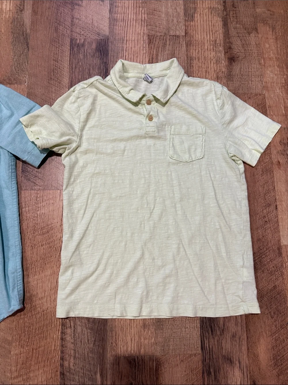 Boys' Short-Sleeve Button-Up Shirt & Polo - Size L